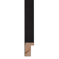 Matt Black Closed Grain