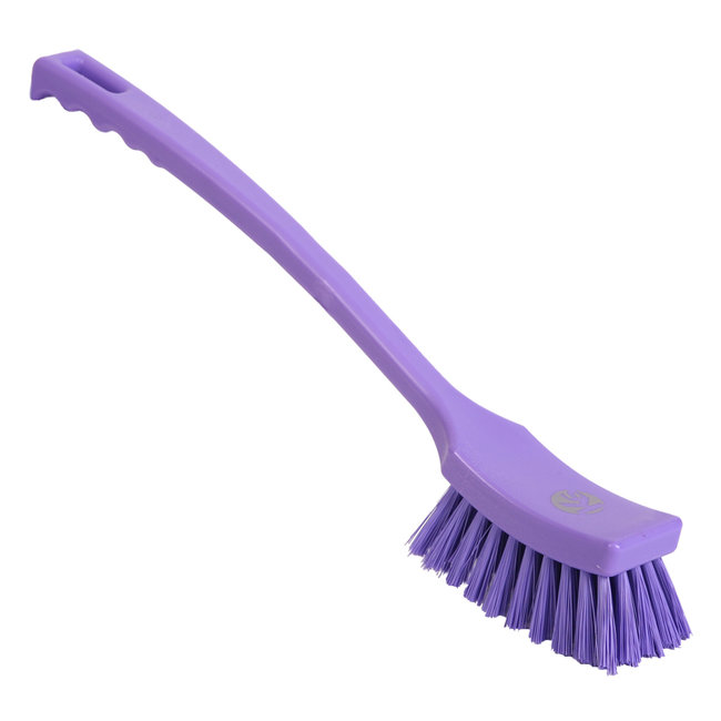Long utility brush stiff PBT bristle, 410mm, purple Klipspringer