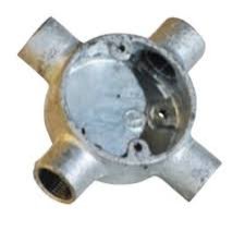 20mm Galvanised Intersection Box