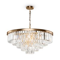 REVERO 12 LIGHT PENDANT BRASS