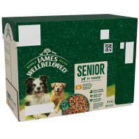 James Wellbeloved Senior Turkey with Rice in Gravy Pouch 12x90g
