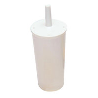 Lucy Fully Enclosed Toilet Brush & Holder