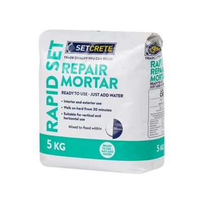 Setcrete Rapid Set Concrete Repair Mortar 5kg