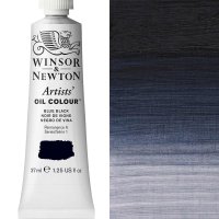 Winsor & Newton - 37ml Blue Black  - Artists Oil - Series 1