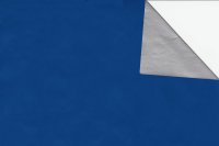 50CM X 100 RECTO/VERSO BLUE SILVER REVERSIBLE