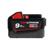 MILWAUKEE M18B9 18V 9.0AH LI BATTERY