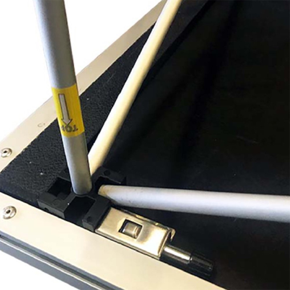 Prostage Eco-Stage 1m x 0.5m Carpet Covered Stage Platform