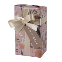 Asstd Belgian chocs in gift wrapped ballotins with menu - 8x225g