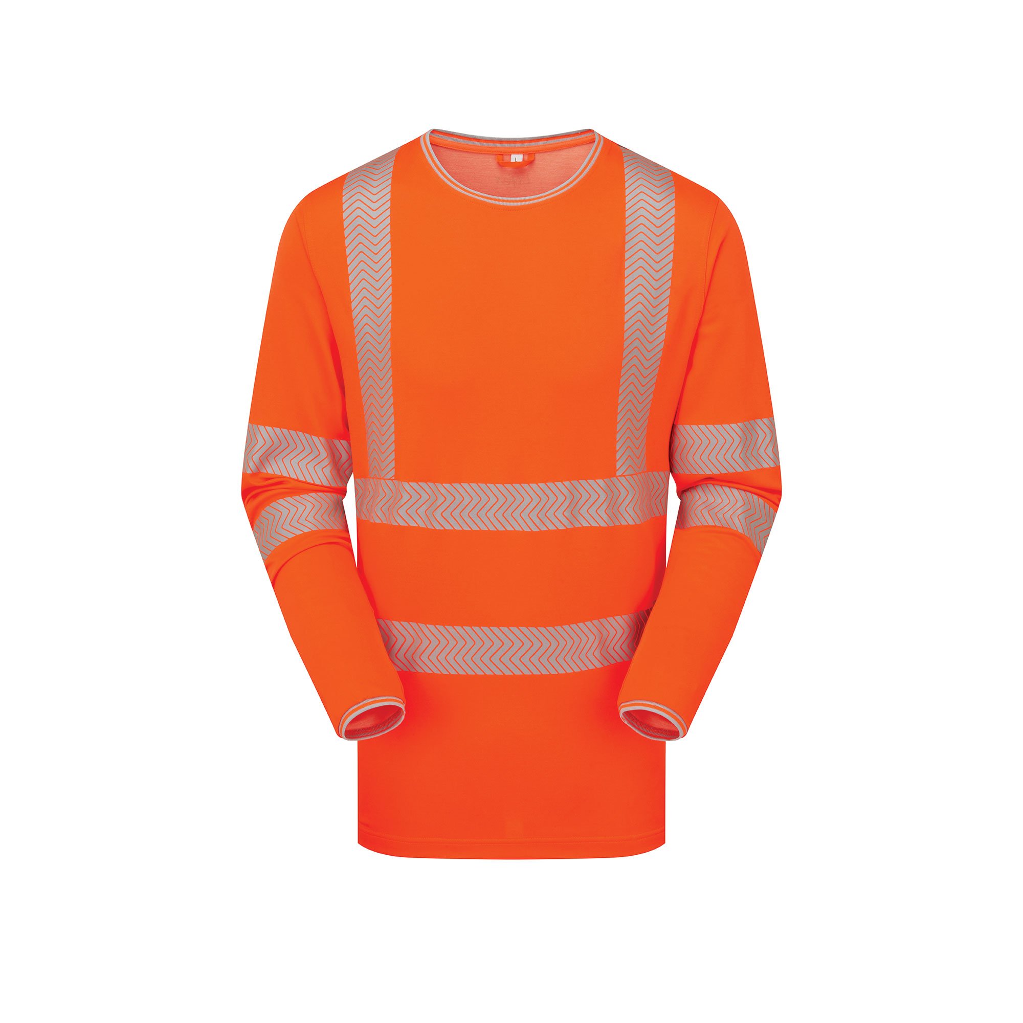 PULSAR&reg; LIFE Long Sleeve T-Shirt Orange - Bamboo Content