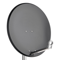 Tower 60cm Aluminium Dish - Dark Grey