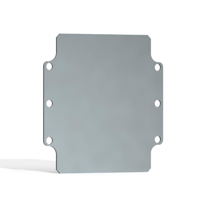 HMP1616E nVent Hoffman Mounting plate, 160x160, Galvanized steel