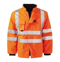 Ash Flame Retardant Anti Static Hi-Visibility Gilet Orange