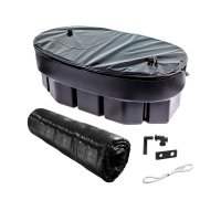BMC40R 40G 182L H&B PLASTIC OVAL TANK COMES WITH LID