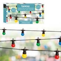 RETRO MULTI COLOUR CONNECTABLE BULB STRING LIGHT