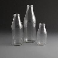 Glass Milk & Juice bottles