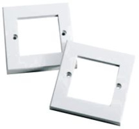 EURO SINGLE GANG DUAL PLATE