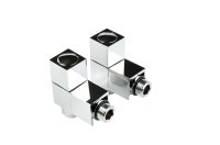 Inta Square 15mm Decorative Angled Valve 1030CP