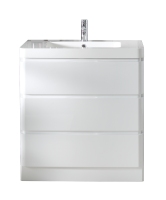 AURORA 800 FLOOR STANDING UNIT ONLY GLOSS WHITE