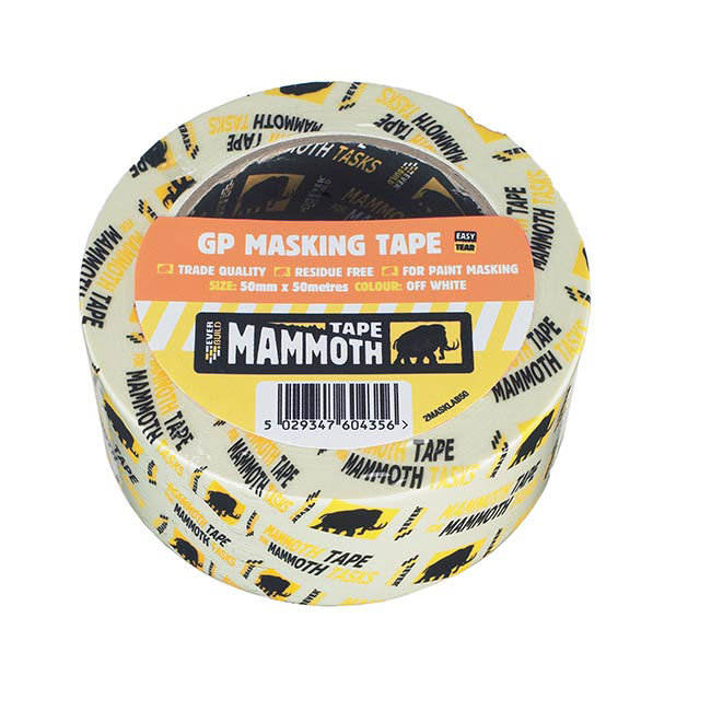 Everbuild Mammoth Masking Tape 25mm x 50m Wilsons Import
