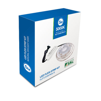 SAL 5M LED STRIP KIT F&P IP44 5000K