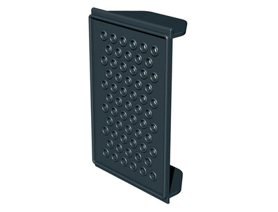 Manthorpe Slate Grey uPVC Linear Dry Verge Fixing Clips MANGLVFC