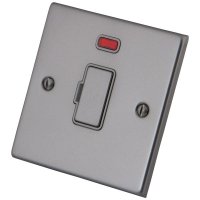 Gunmetal Grey 13A Unswitched Spur Neon 6011-041