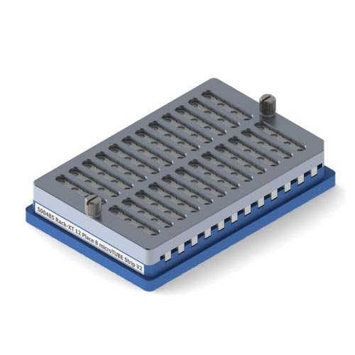 Rack-XT 12 Place 8 microTUBE Strip V2