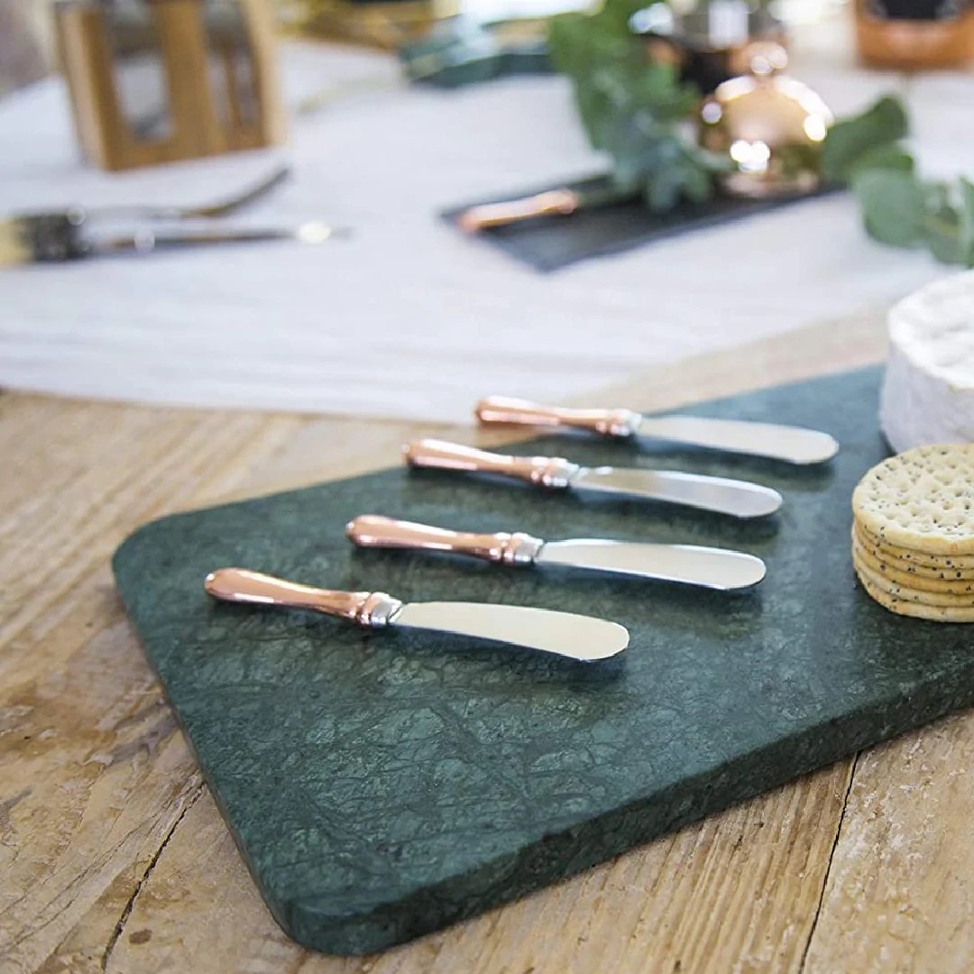 Artesà Stainless Steel Butter Knife Set, Gift Boxed Kitchequip