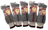 NZ made Premium Thermal Sock 5 pack Fleck