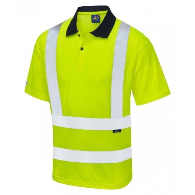 CROYDE ISO 20471 CL 2 POLY/COTTON POLO SHIRT