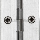 HG99-120-SC - Heritage Brass Hinge Brass 2 1/2 x 1 3/8 Satin Chrome Finish