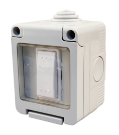 Waterproof 10a 1 gang 2 way switch IP55