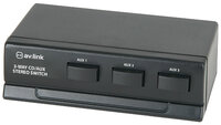 3-Way CD/AUX Stereo Switcher