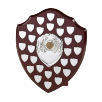 30cm Swatkins Shield with 28 Date Placings