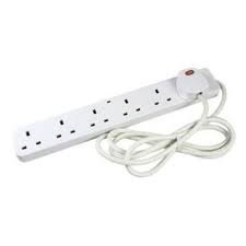 6G Socket With 2Mtr Extension Lead