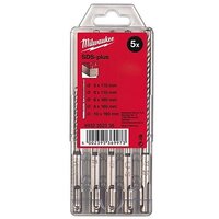 SDS-PLUS M2 DRILL BITS - 2 CUT / CASSETTES (5pc)