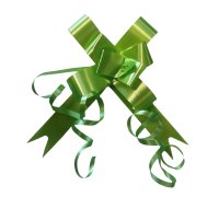 32MM LIME GREEN P.BOW [50]