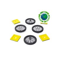 Polydron - Magnetic Wheels (12)