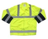 REDBACK P/C Hi-Visibility Jacket Yellow/Navy
