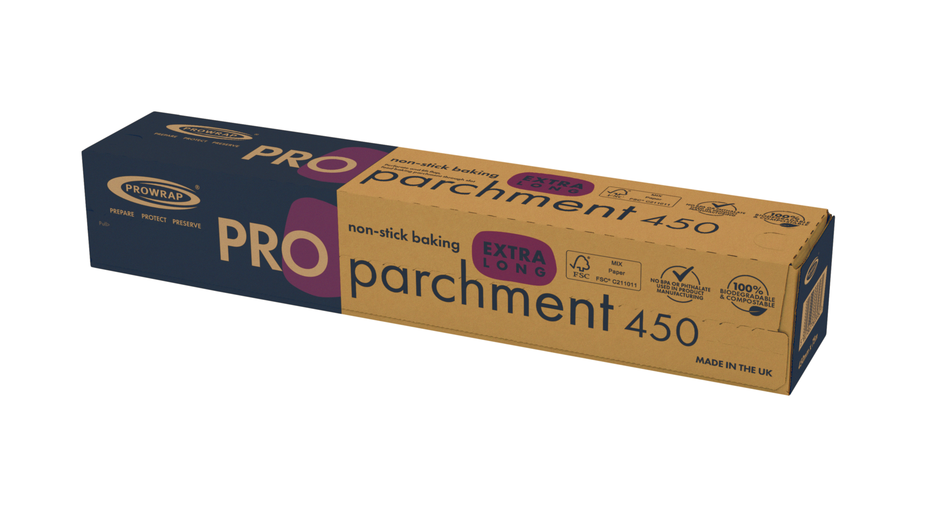 Parchment Paper on a Roll 450mmx75mtrs 
