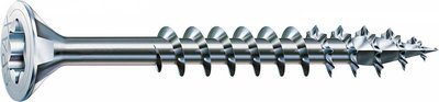 Spax Wirox T-Star Countersunk Screw 5x90mm Pk of 100