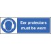 Ear protectors must be worn   Size: M (600x200mm)