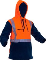 Hi-Vis D/N Polar Fleece 1/2 Zip Hoodie