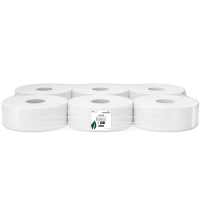Northwood Jumbo Roll Toilet Roll (76mm Core), 6 Rolls/Case