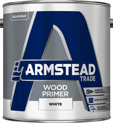 Armstead Trade Wood Primer White 2.5L Paint 5218700