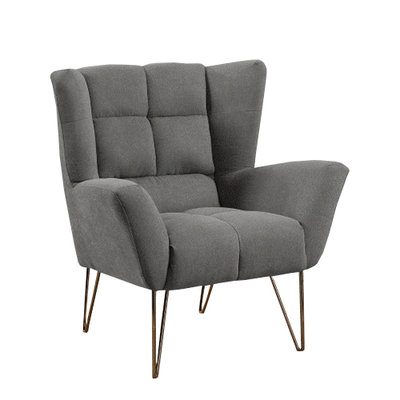 Rosanna Accent Chair - Light Grey