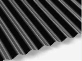 Black Corrugated Roofing