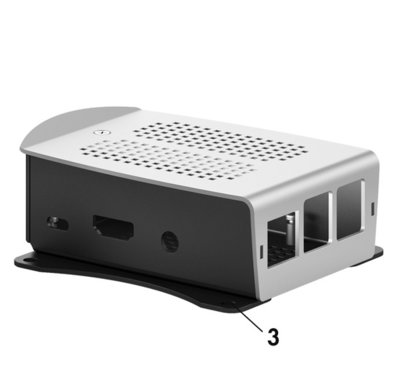 RSP Case for Raspberry Pi single board computers, Pi 2 Model B and Pi 3 Model B