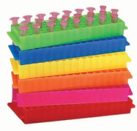 Polypropylene Micro Tube Rack 
Store 1.5 to 2.0 mL microtubes in color-coded racks