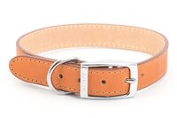 Ancol Heritage Leather Collar Tan 24" x 1